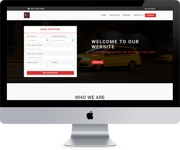 tow, Cab, Fleet Management Dispatch System free website template